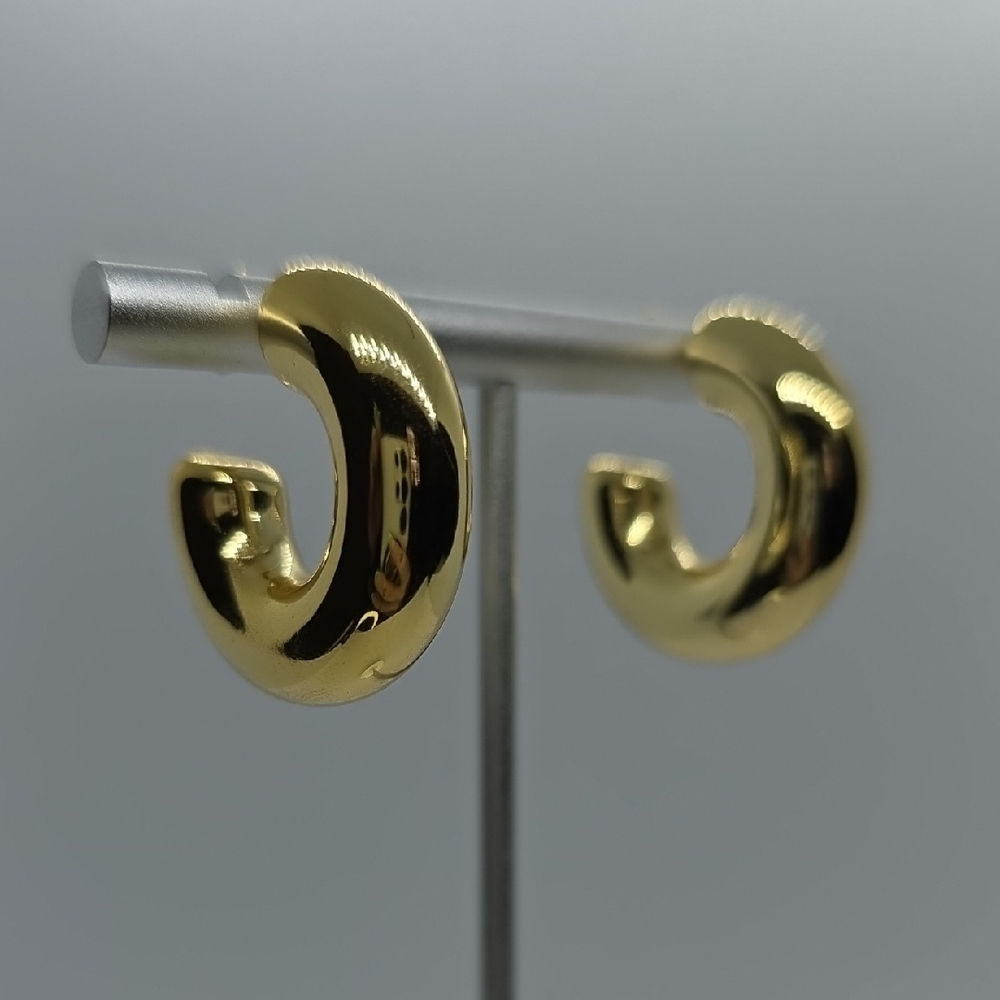Elegant Gold Hoop Earrings